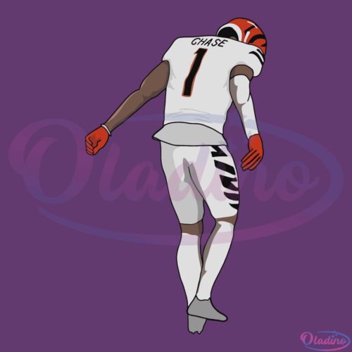 JaMarr Chase Cincinnati Bengals Svg