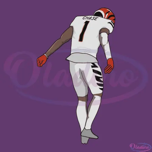 JaMarr Chase Cincinnati Bengals Svg