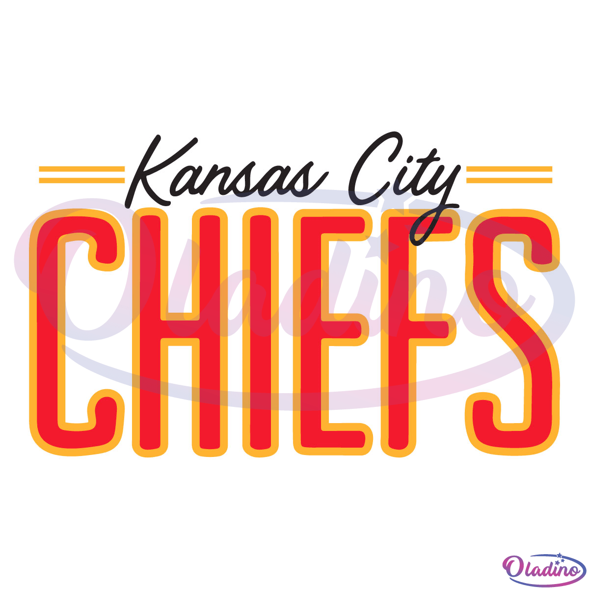 Kansas City Chiefs Football Logo Svg Digital File