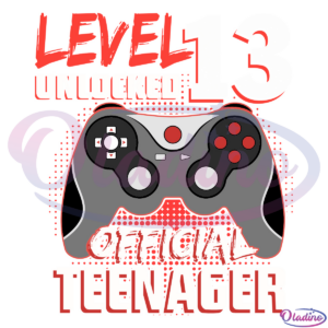 Level 13 Unlocked Official Svg Digital File