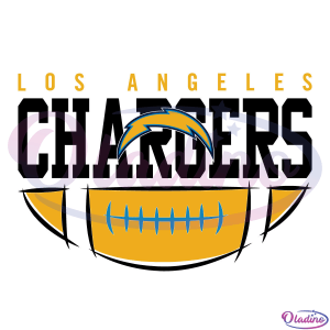 Los Angeles Chargers Football svg Digital File