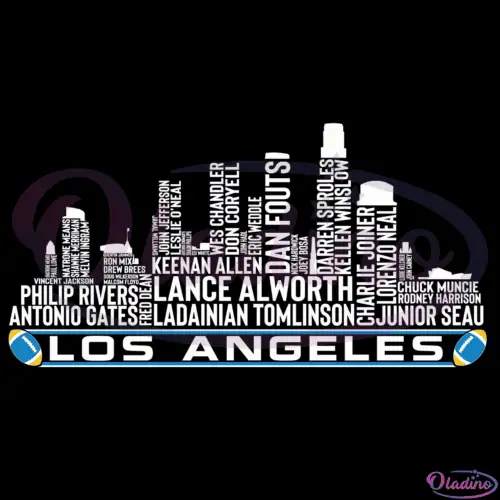 Los Angeles Football Team All Times Legend Digital-Oladino