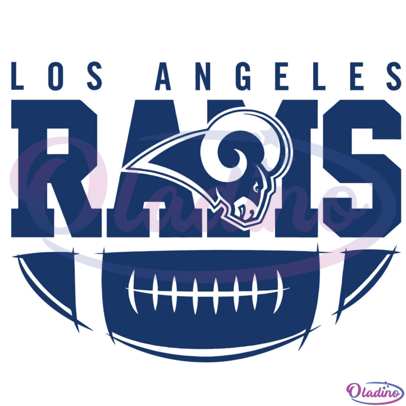 Los Angeles Rams Football Team svg Digital File
