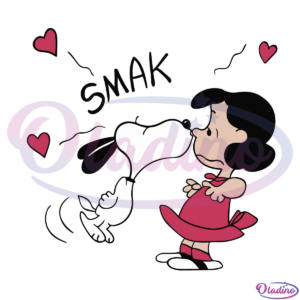 Lucy Snoopy Valentine SVG Digital File