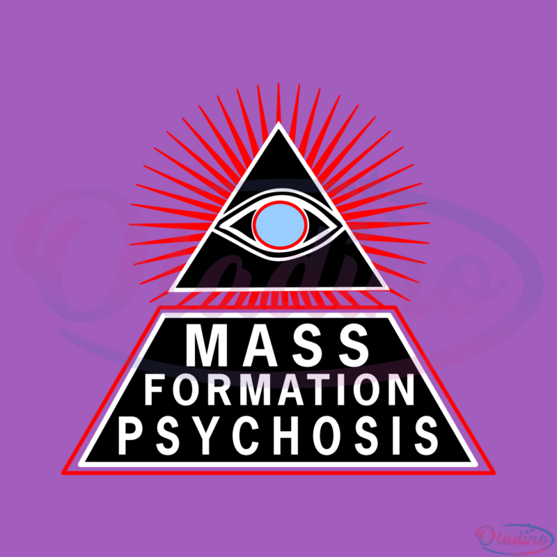 Mass Formation Psychosis Svg Digital Files, Vintage Svg