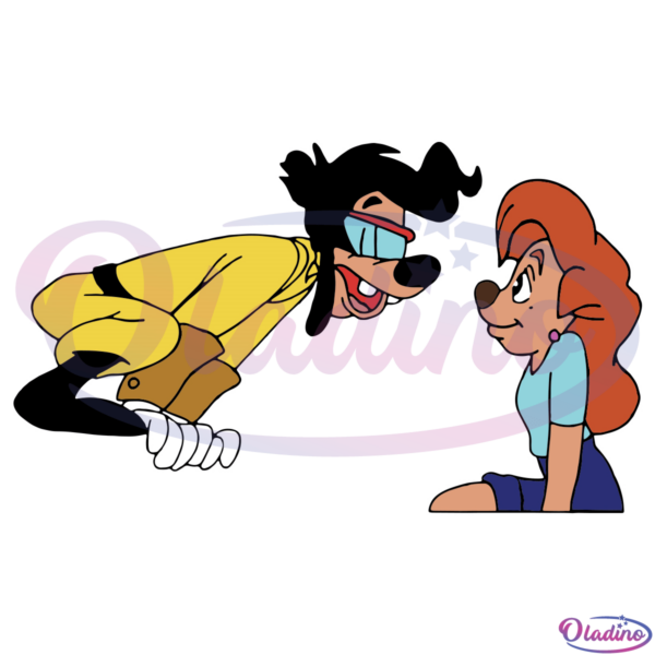 Max And Roxanne A Goofy Movie Svg Digital File, Powerline Svg