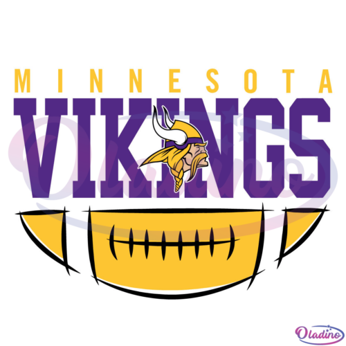 Minnesota Vikings Football Svg Digital File