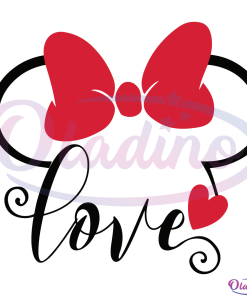 Minnie Love SVG Digital File-Oladino