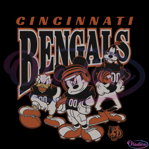 NFL Cincinnati Bengals Disney Svg Digital File