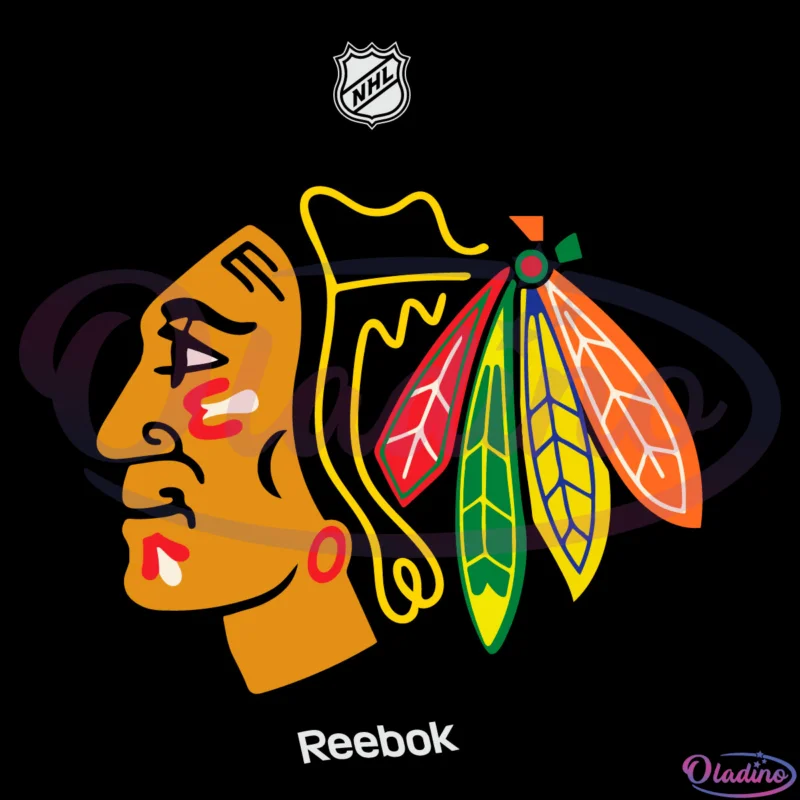 NHL Chicago Blackhawks Primary Svg Digital