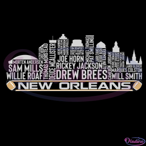 New Orleans Football Team All Time Legend