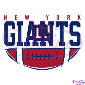 New York Giants Football Team SVG Digital File