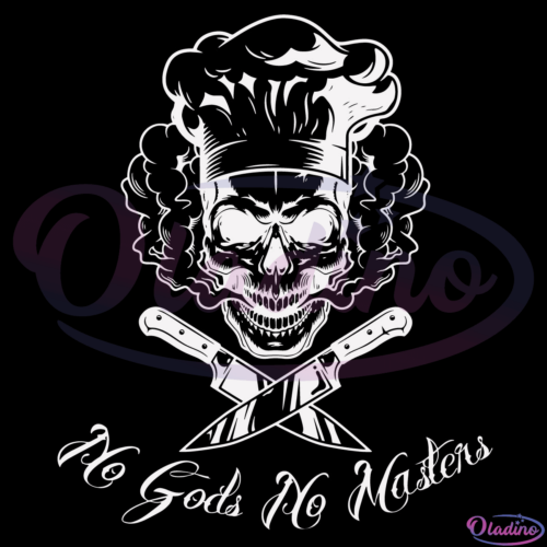 No Gods No Masters Svg Digital File