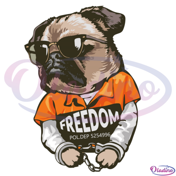 Official Freedom Bug Dog Svg Digital File, Funny Dog Svg, Bug Dog