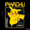 Pikachu Pokemon 025 Retro Svg Digital File