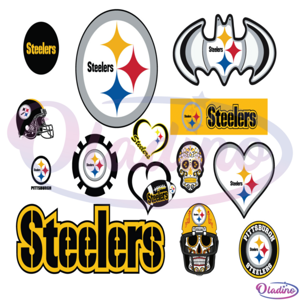 Pittsburgh Steelers Bundle Svg Digital File, Pittsburgh Steelers Logo Svg