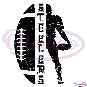 Pittsburgh Steelers Football Design Svg Digital File