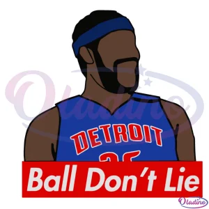 Rasheed Wallace 'Ball Don't Lie' Svg