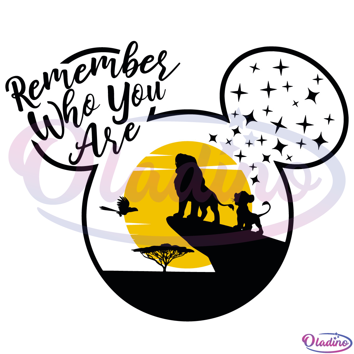 Remember Who You Are Svg Digital File, Lion King Svg, Quotes Svg