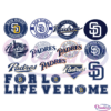 San Diego Padres MLB Bundle Baseball Svg