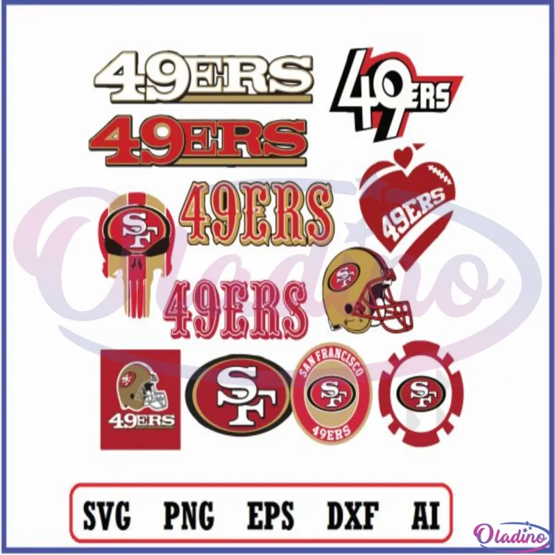 San Francisco 49ers Logo Bundle Svg