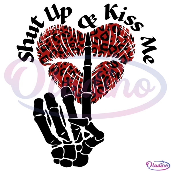 Kiss Lips Valentines Day Svg