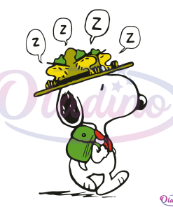 Snoopy Woodstock Camping Svg Digital File, Camping Svg, Snoopy Svg