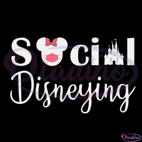 Social Disneying Svg Digital File