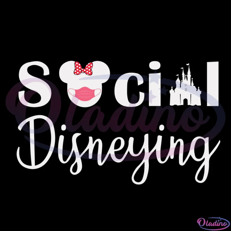 Social Disneying Svg Digital File