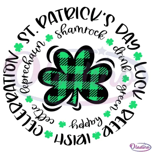 St Patricks Day Celebration Svg Digital Files