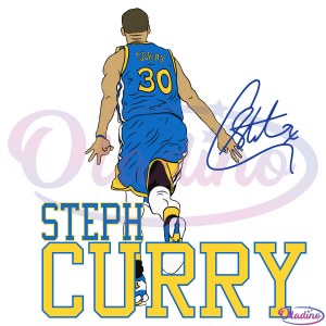 Stephen Curry Signature 2021 Svg Digital File, Famous Character Svg
