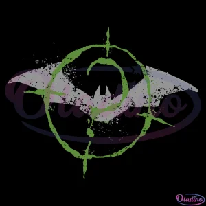 The Batman Scribbles Bat Logo Svg Digital File