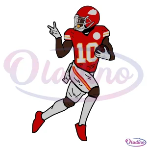 Tyreek Hill Kansas City Chiefs Football Svg