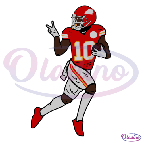 Tyreek Hill Kansas City Chiefs Football Svg