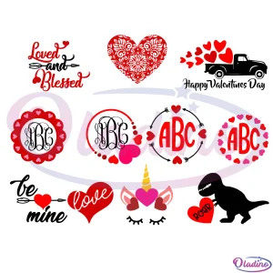 Valentines Svg Bundle