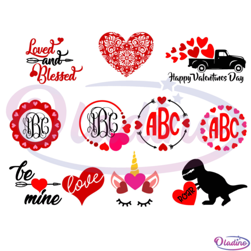 Valentines Svg Bundle