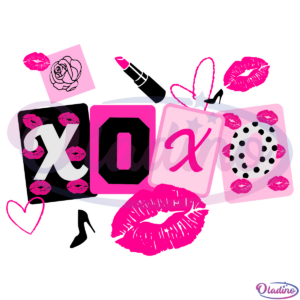 Valentines Xoxo Love Svg Digital File