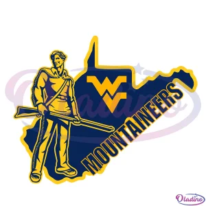 WV Mountaineers Logo Svg Digital File