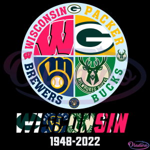 Wisconsin Sport Wisconsin Football Baseball Basketball Team 1948 2022