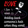 Word Definition Love Valentine Day Svg Digital File