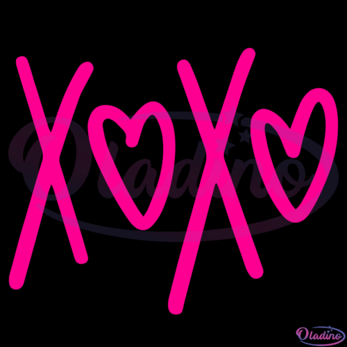 Xoxo Valentine Svg Digital File