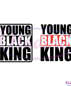 Young Black King Bundle Svg Digital File, African American svg