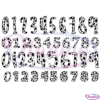 101 Dalmatian Numbers Digtal File SVG, Number Svg, Dalmatian Svg