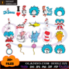 20 Files Of Dr Seuss Character Bundle SVG Digital File