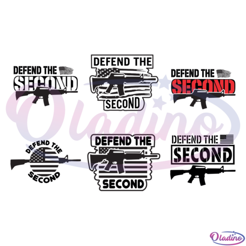 2nd Amendment Bundle SVG Digital File