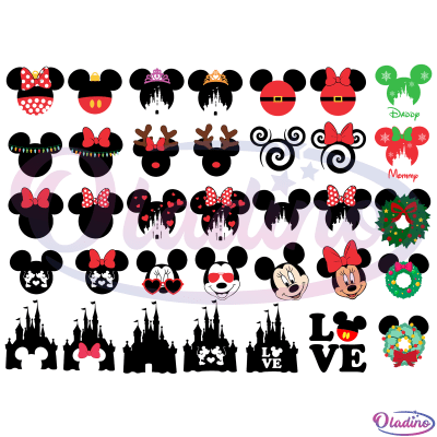 35 Designs About Mickey Mouse Minnie Mouse Disney Palace SVG