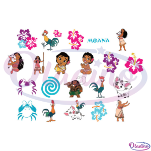 A Moana SVG Digital File Bundle Disney svg