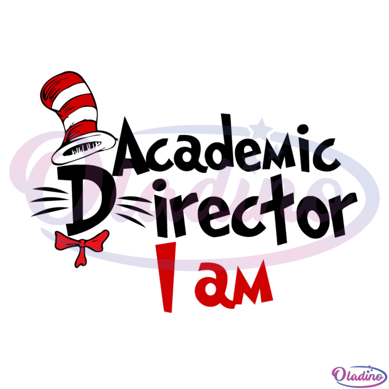 Academic Director I Am SVG Digital File