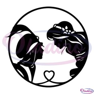 Aladdin Love SVG Digital File Disney Svg