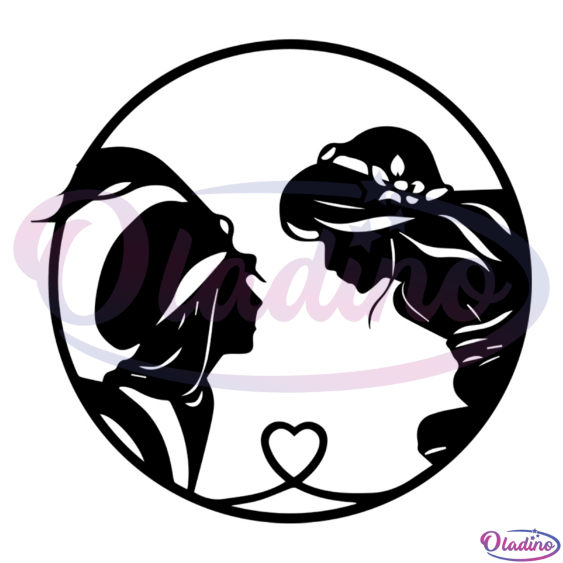 Aladdin Love SVG Digital File Disney Svg, Aladdin Svg, Jasmine Svg